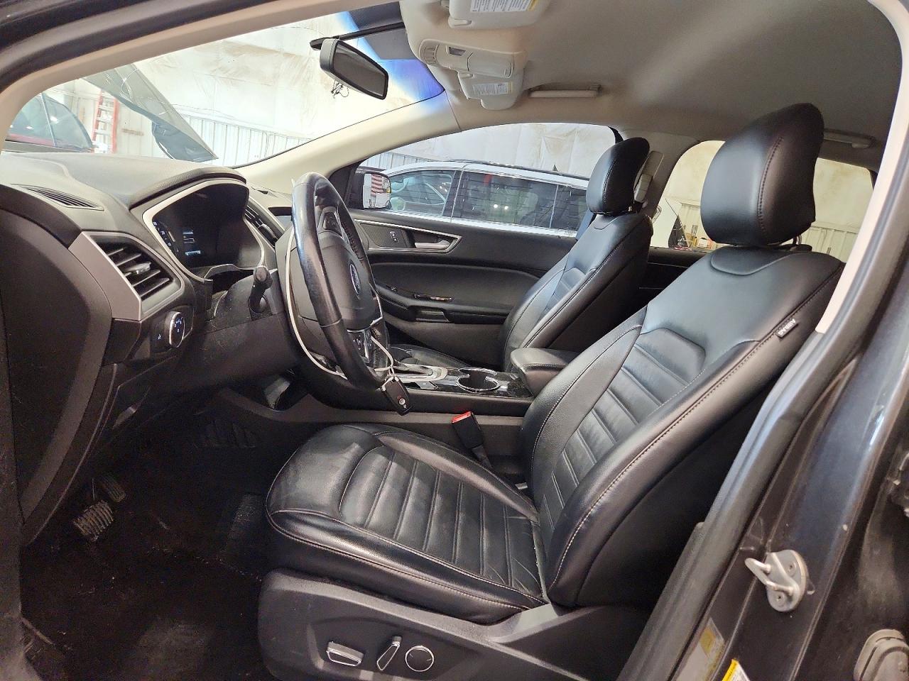 2017 Ford Edge Sel Gray vin: 2FMPK4J97HBC48524