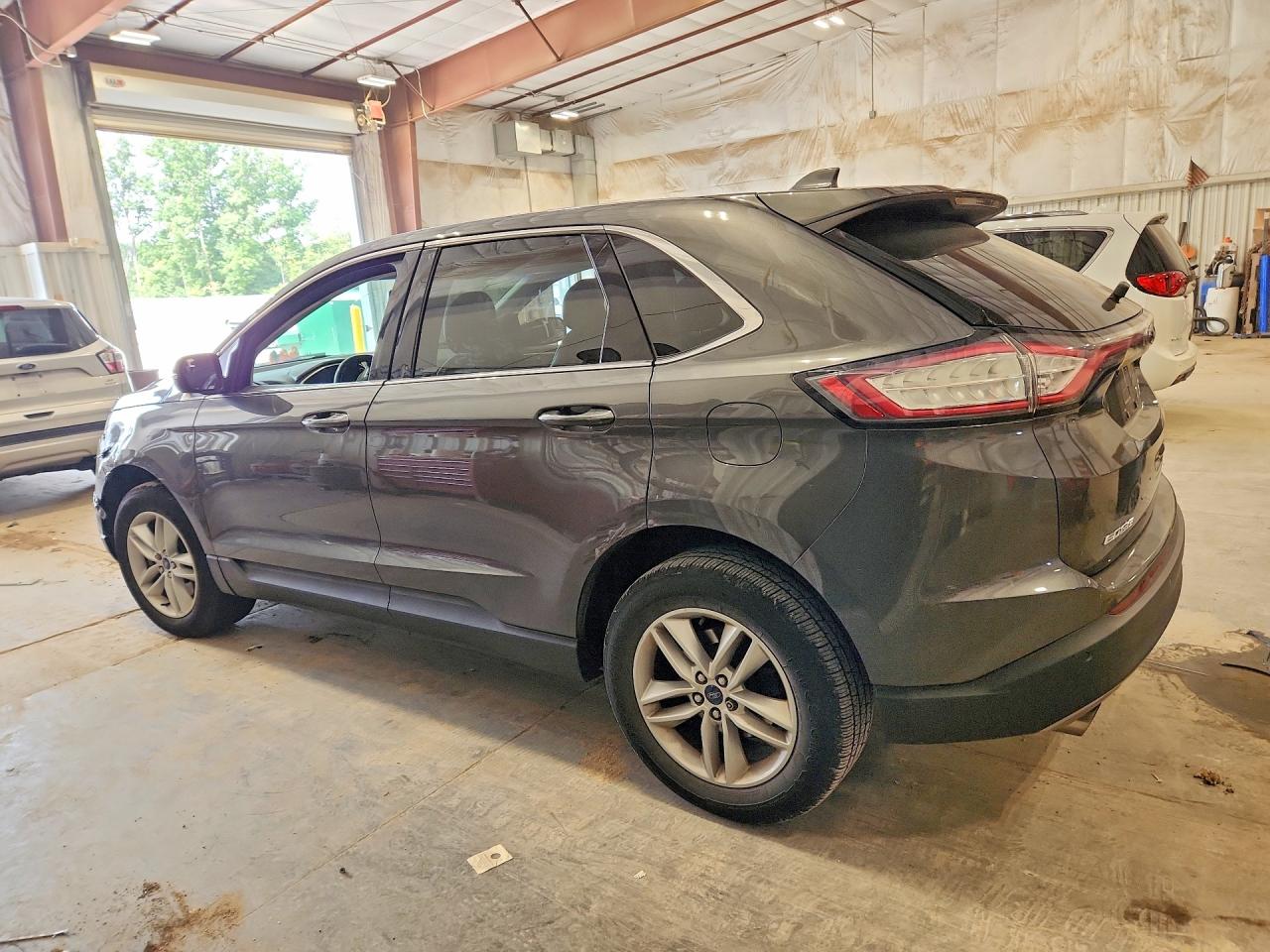2017 Ford Edge Sel Gray vin: 2FMPK4J97HBC48524