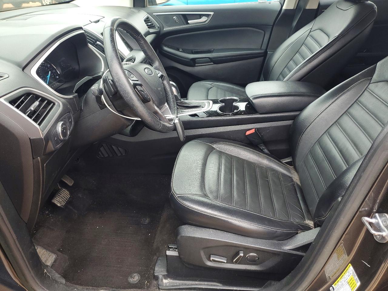 2018 Ford Edge Sel Gray vin: 2FMPK4J97JBC09387