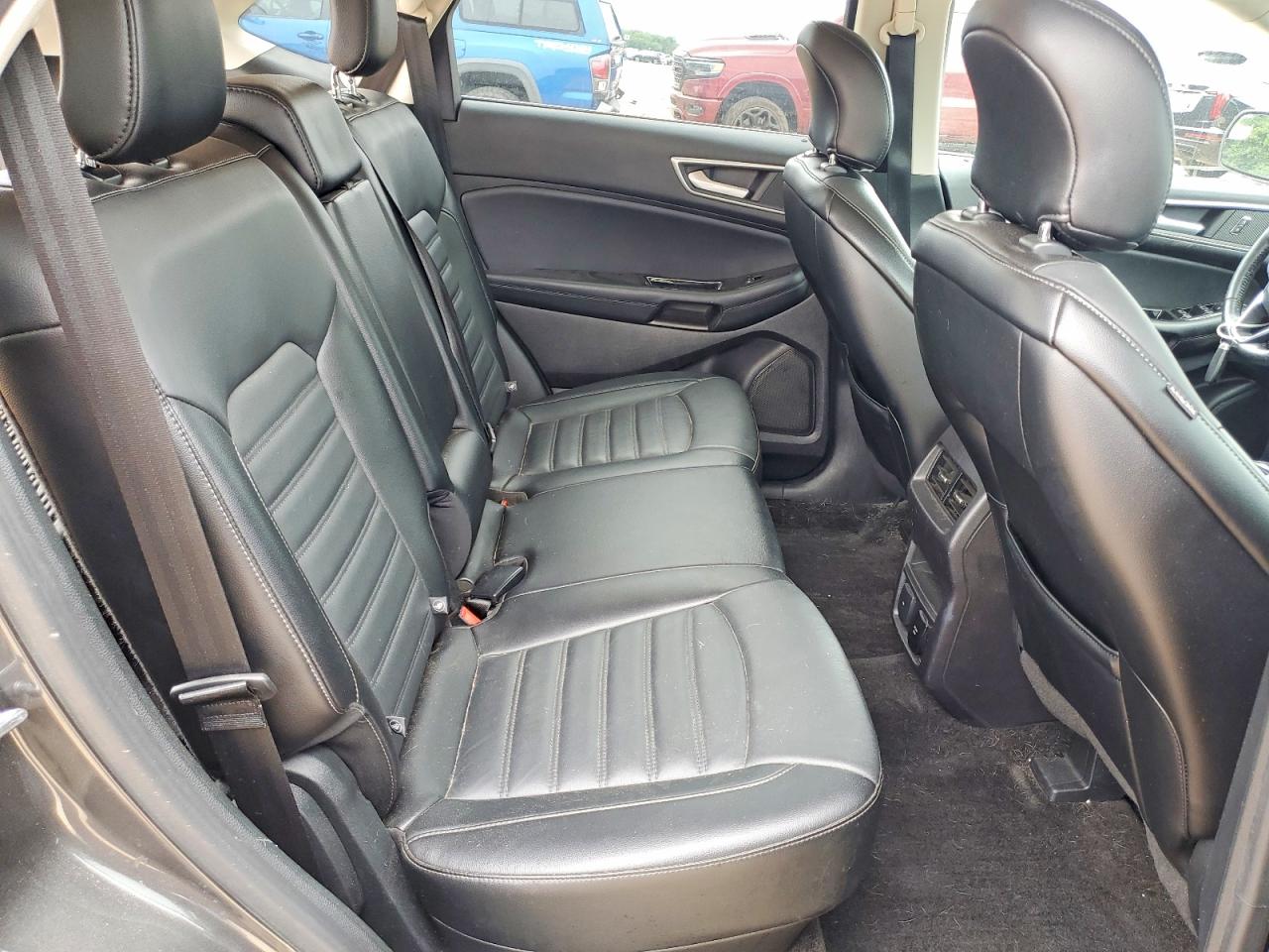 2018 Ford Edge Sel Gray vin: 2FMPK4J97JBC09387