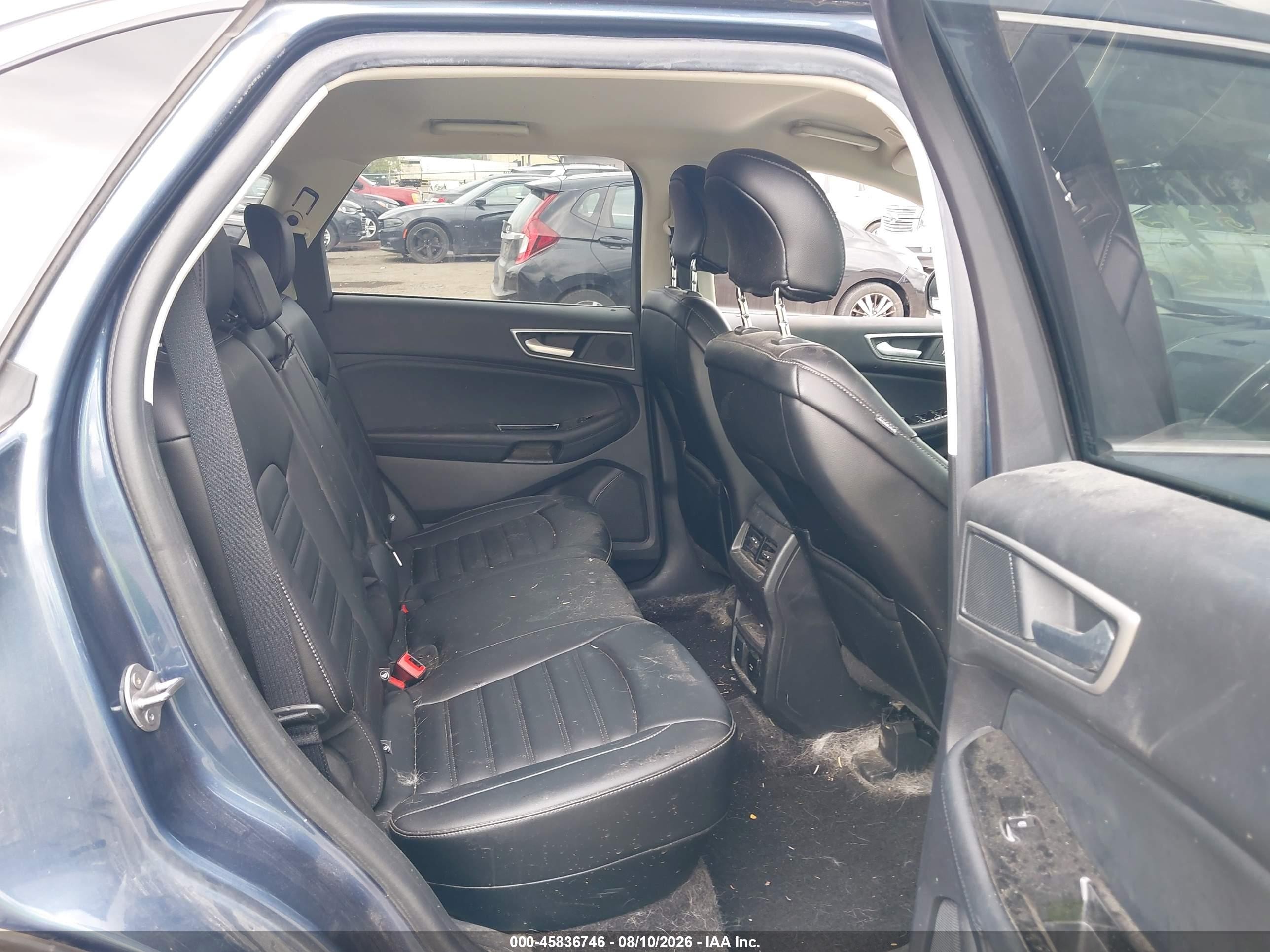 2019 Ford Edge Sel Синий vin: 2FMPK4J97KBB03586