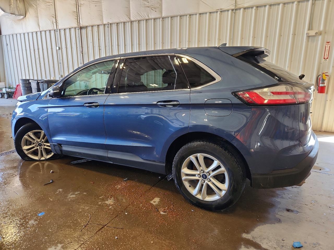 2019 Ford Edge Sel Синий vin: 2FMPK4J97KBC00173
