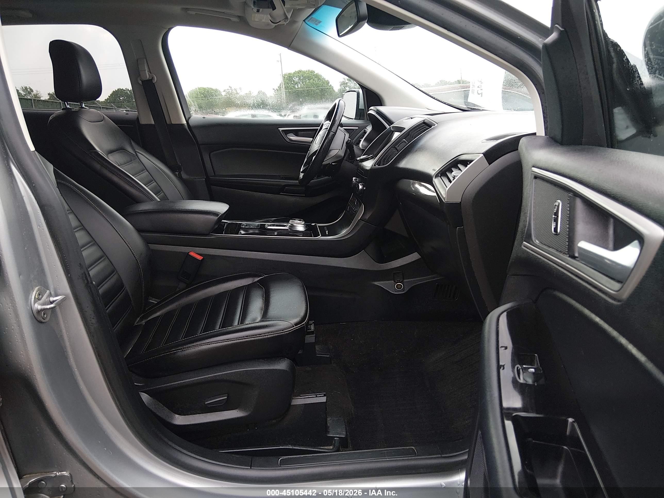 2020 Ford Edge Sel Серый vin: 2FMPK4J97LBA22220