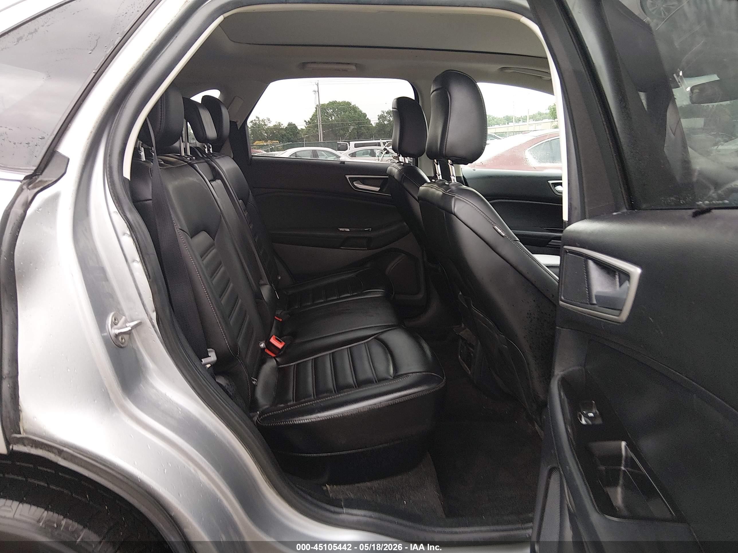 2020 Ford Edge Sel Серый vin: 2FMPK4J97LBA22220