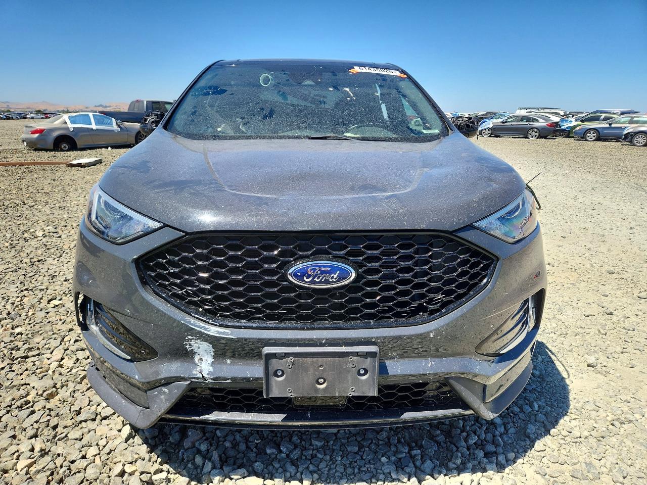 2021 Ford Edge Sel Черный vin: 2FMPK4J97MBA62542