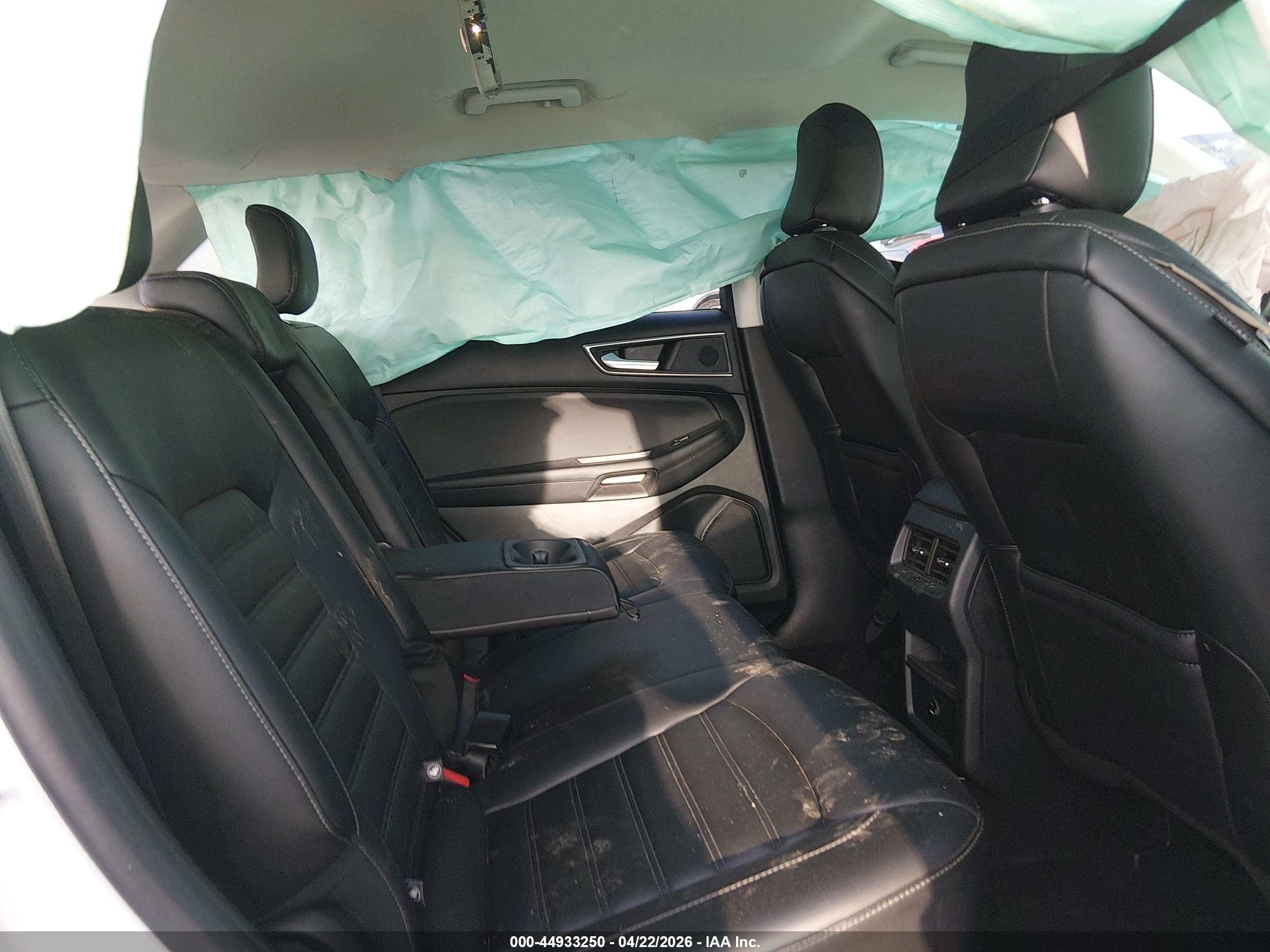 2022 Ford Edge Sel White vin: 2FMPK4J97NBA92710