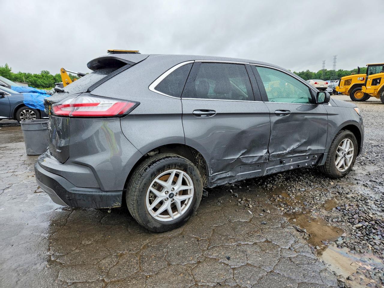 2023 Ford Edge Sel Gray vin: 2FMPK4J97PBA02877