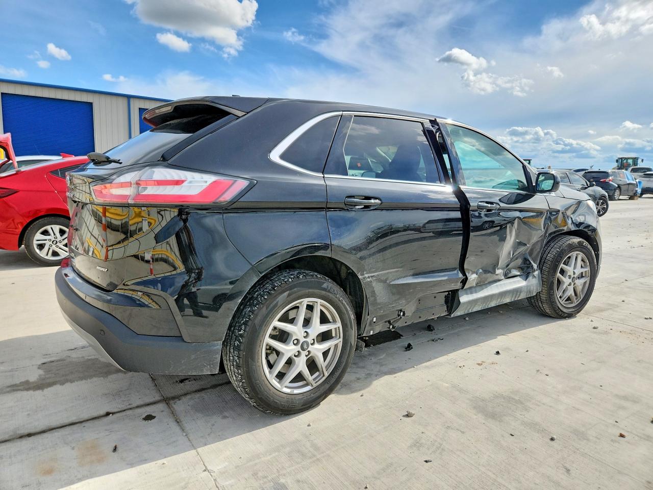 2023 Ford Edge Sel Black vin: 2FMPK4J97PBA58740