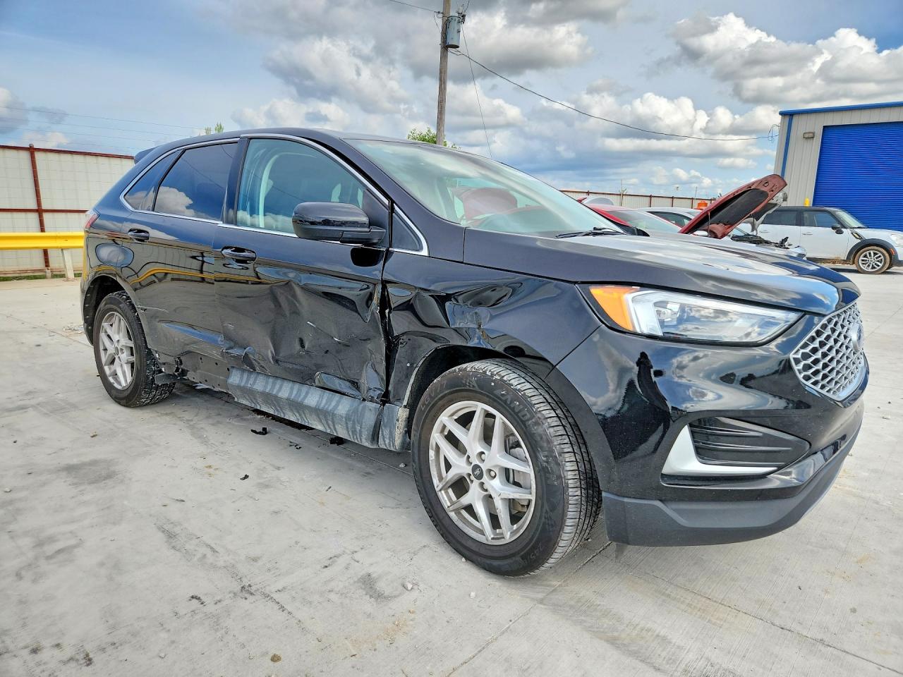 2023 Ford Edge Sel Black vin: 2FMPK4J97PBA58740