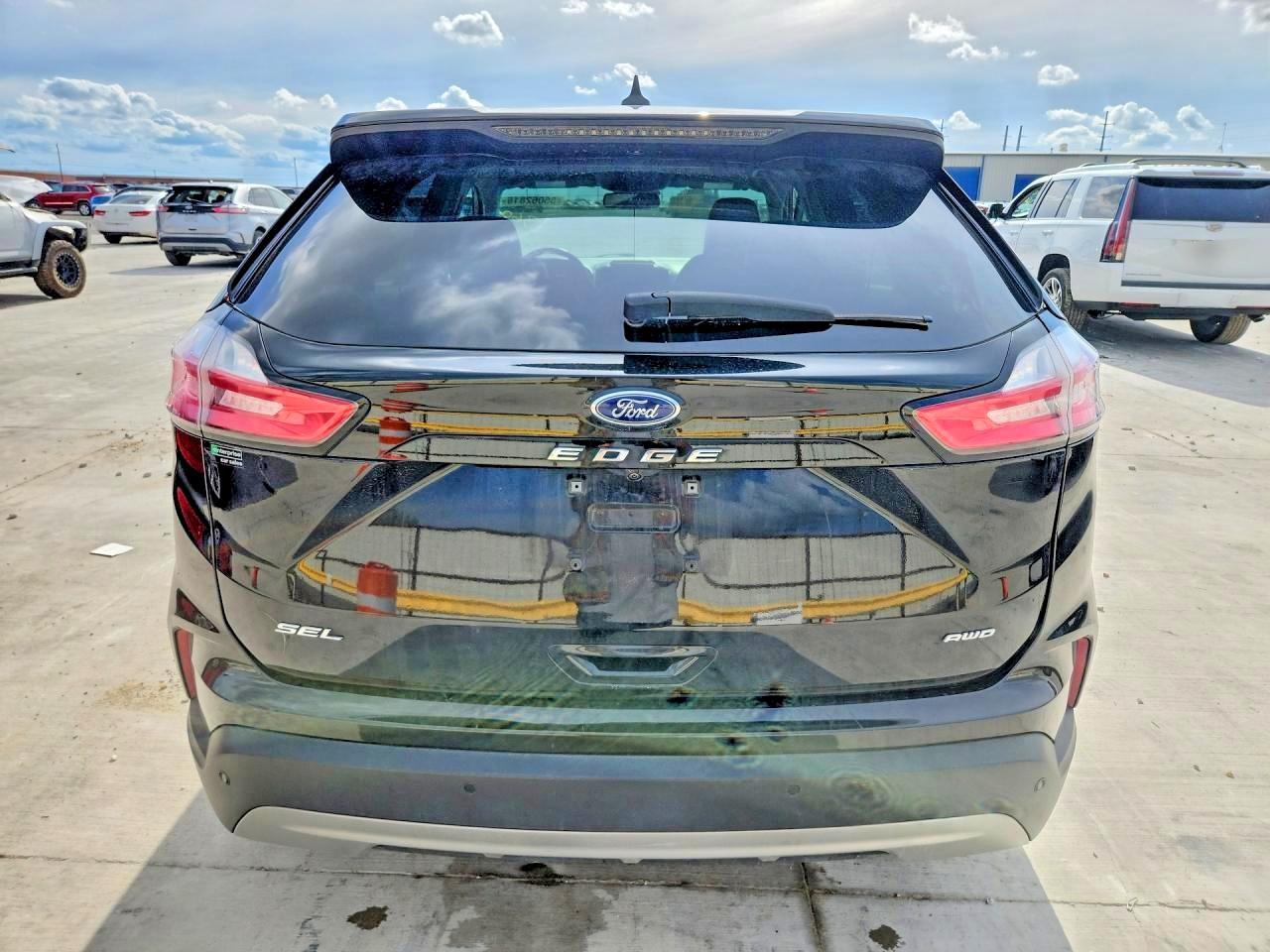 2023 Ford Edge Sel Black vin: 2FMPK4J97PBA58740