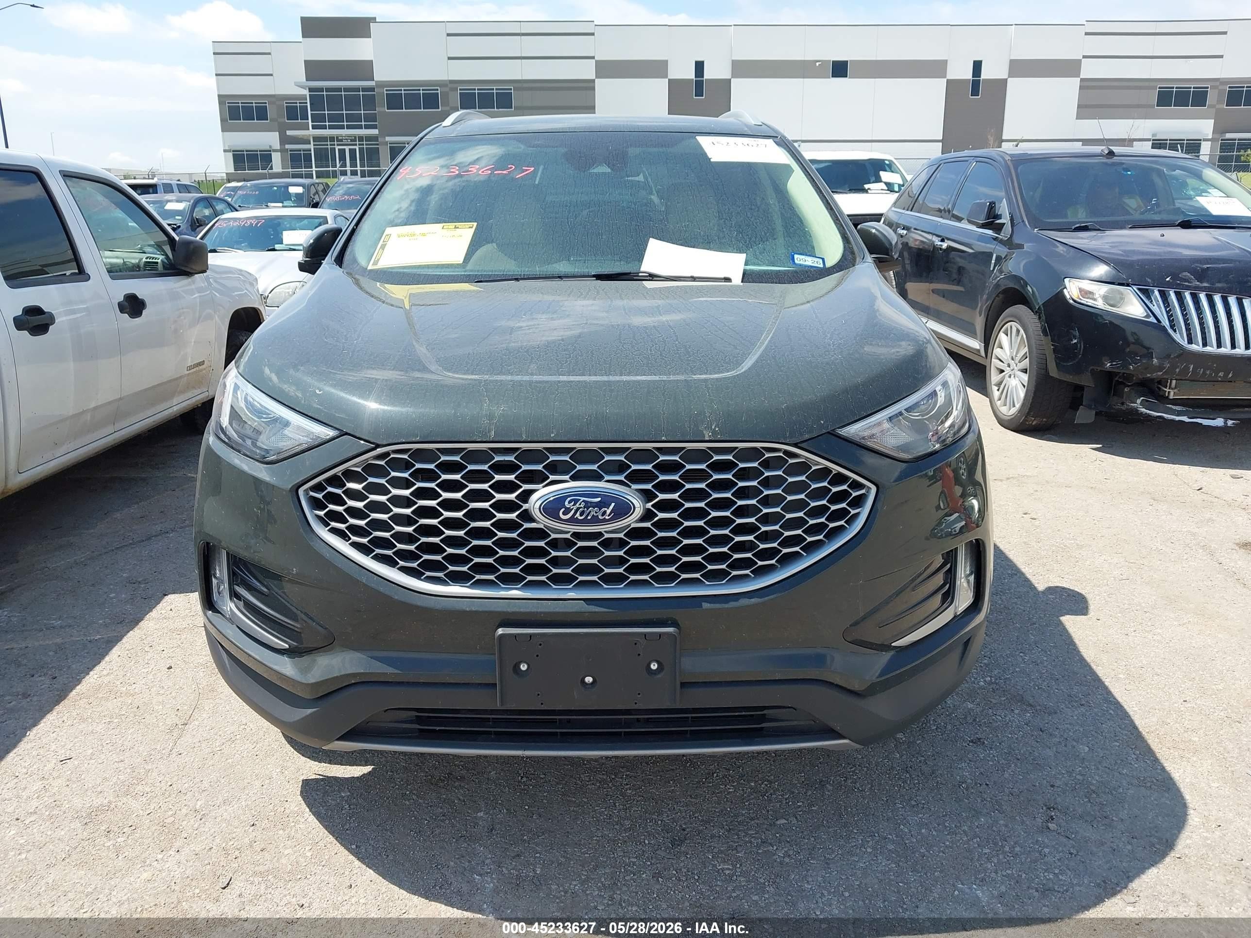 2024 Ford Edge Sel Green vin: 2FMPK4J97RBA33971