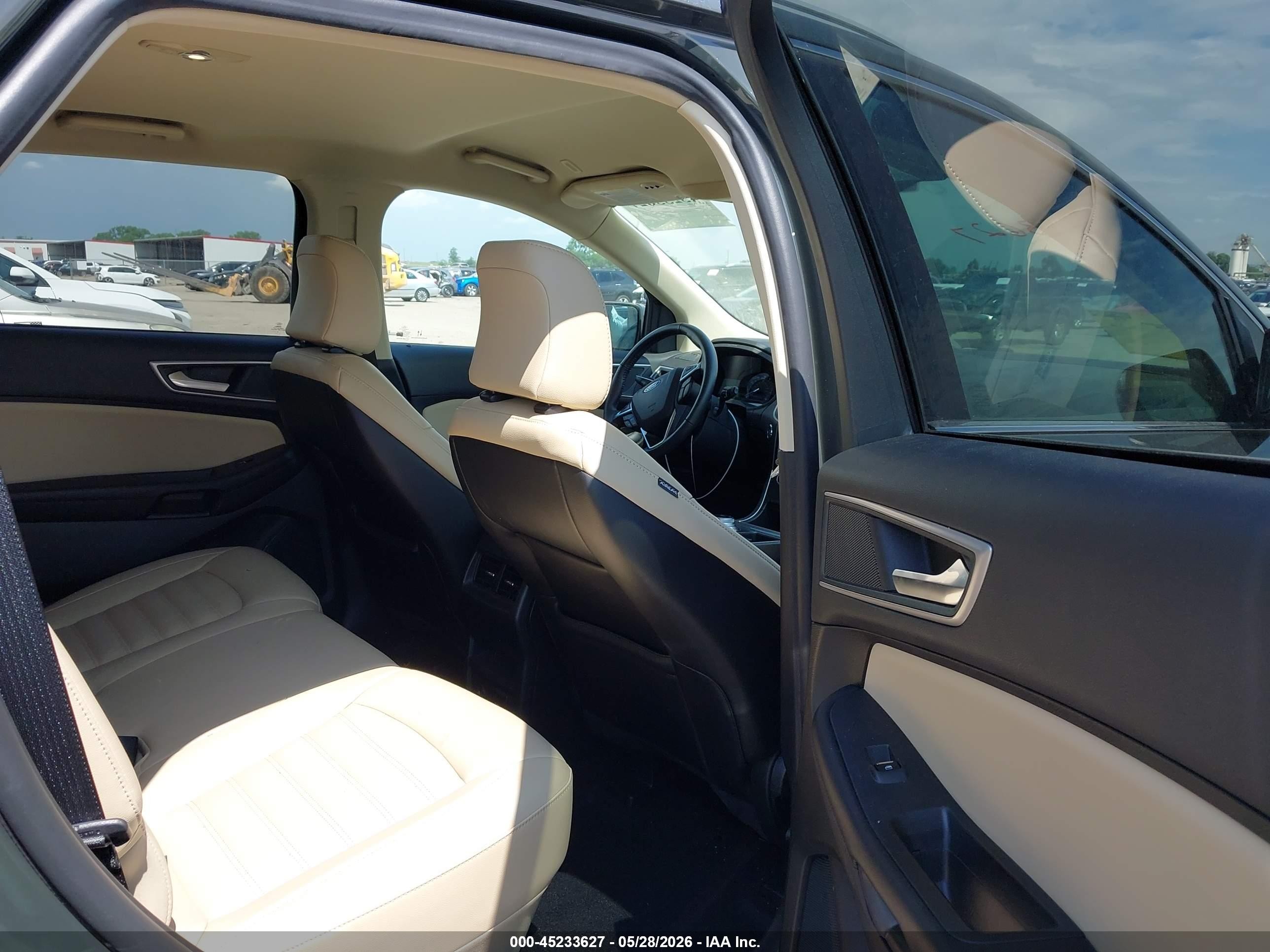 2024 Ford Edge Sel Green vin: 2FMPK4J97RBA33971