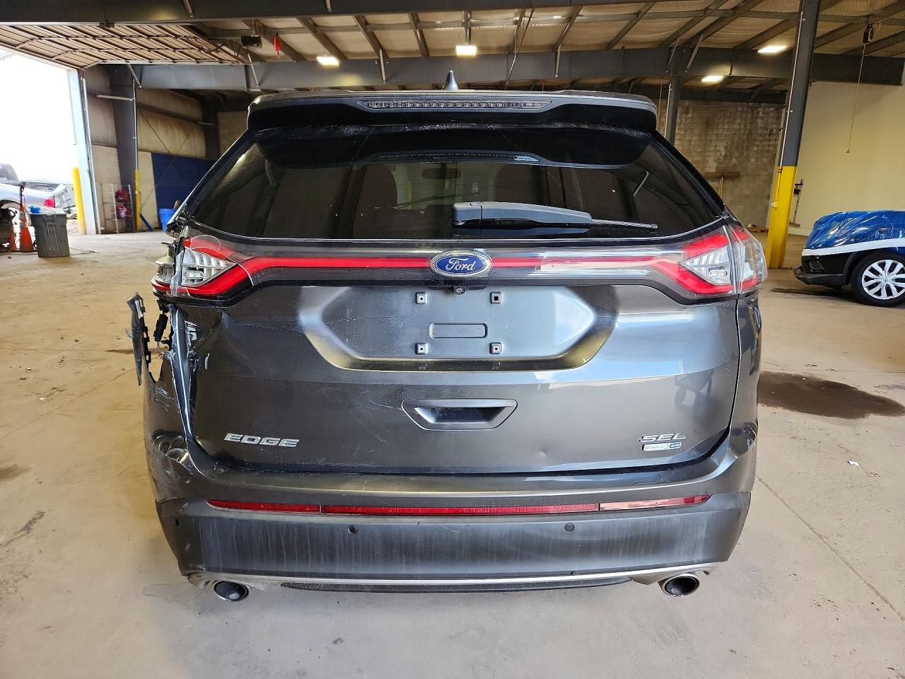 2016 Ford Edge Sel Charcoal vin: 2FMPK4J98GBC25235
