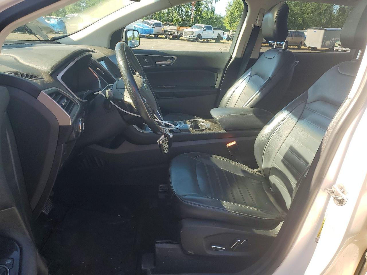 2017 Ford Edge Sel Белый vin: 2FMPK4J98HBB38131