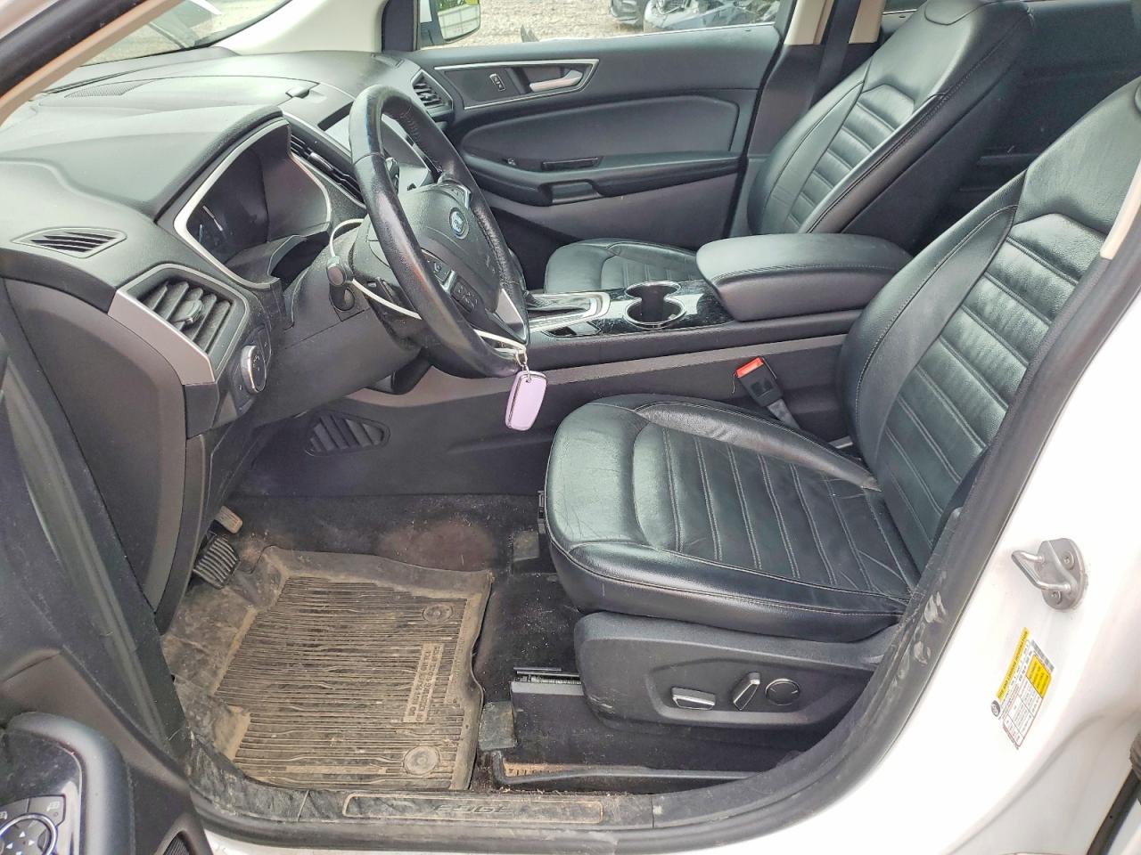 2018 Ford Edge Sel Белый vin: 2FMPK4J98JBC57478