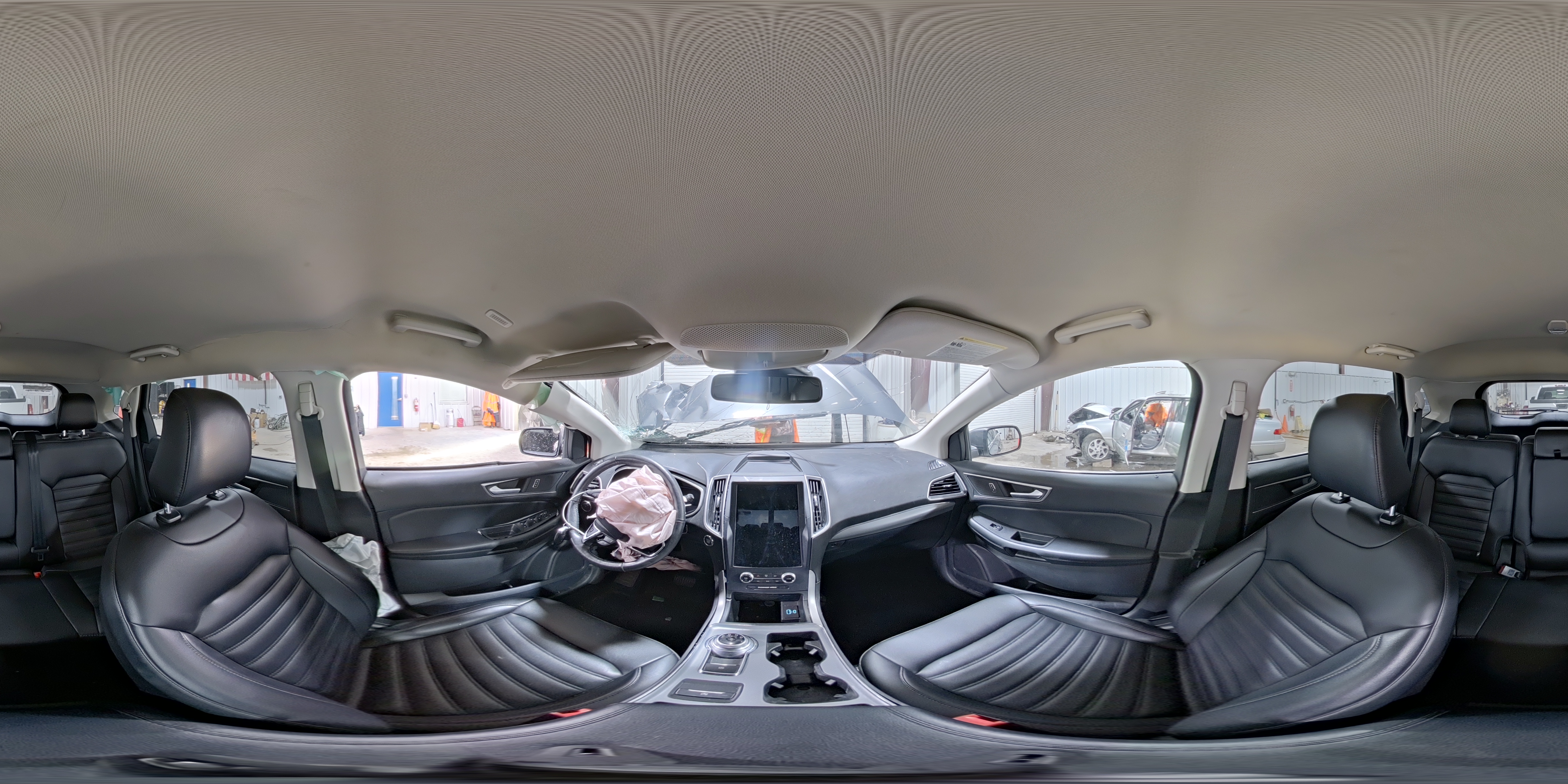 2021 Ford Edge Sel Gray vin: 2FMPK4J98MBA65143