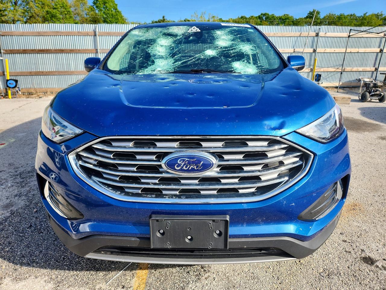 2022 Ford Edge Sel Blue vin: 2FMPK4J98NBA92635