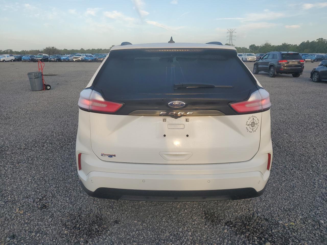 2024 Ford Edge Sel Белый vin: 2FMPK4J98RBA96433