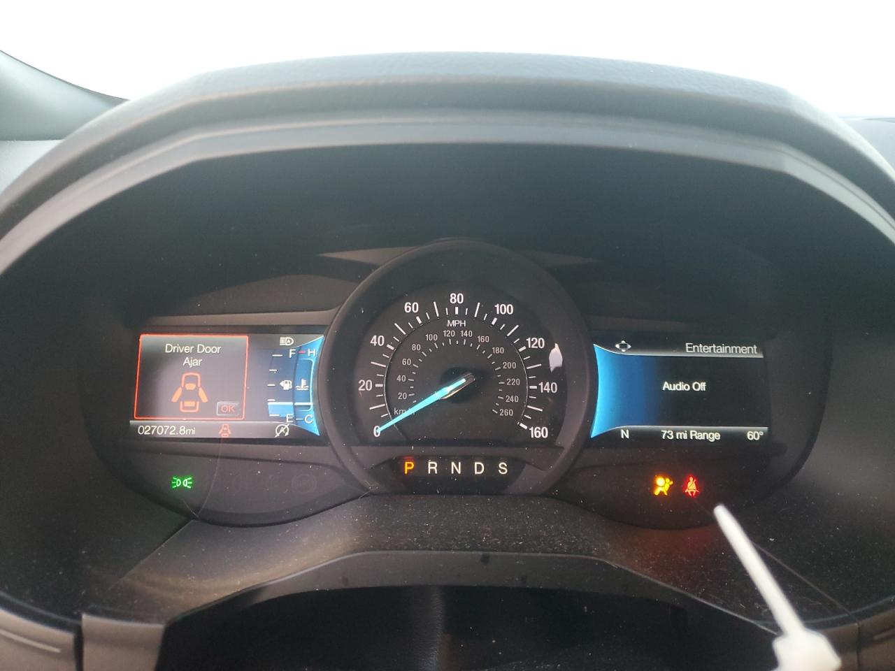 2024 Ford Edge Sel Белый vin: 2FMPK4J98RBA96433