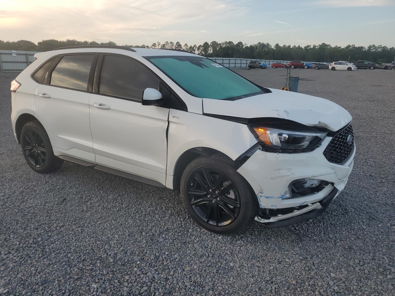 2024 Ford Edge Sel Белый vin: 2FMPK4J98RBA96433