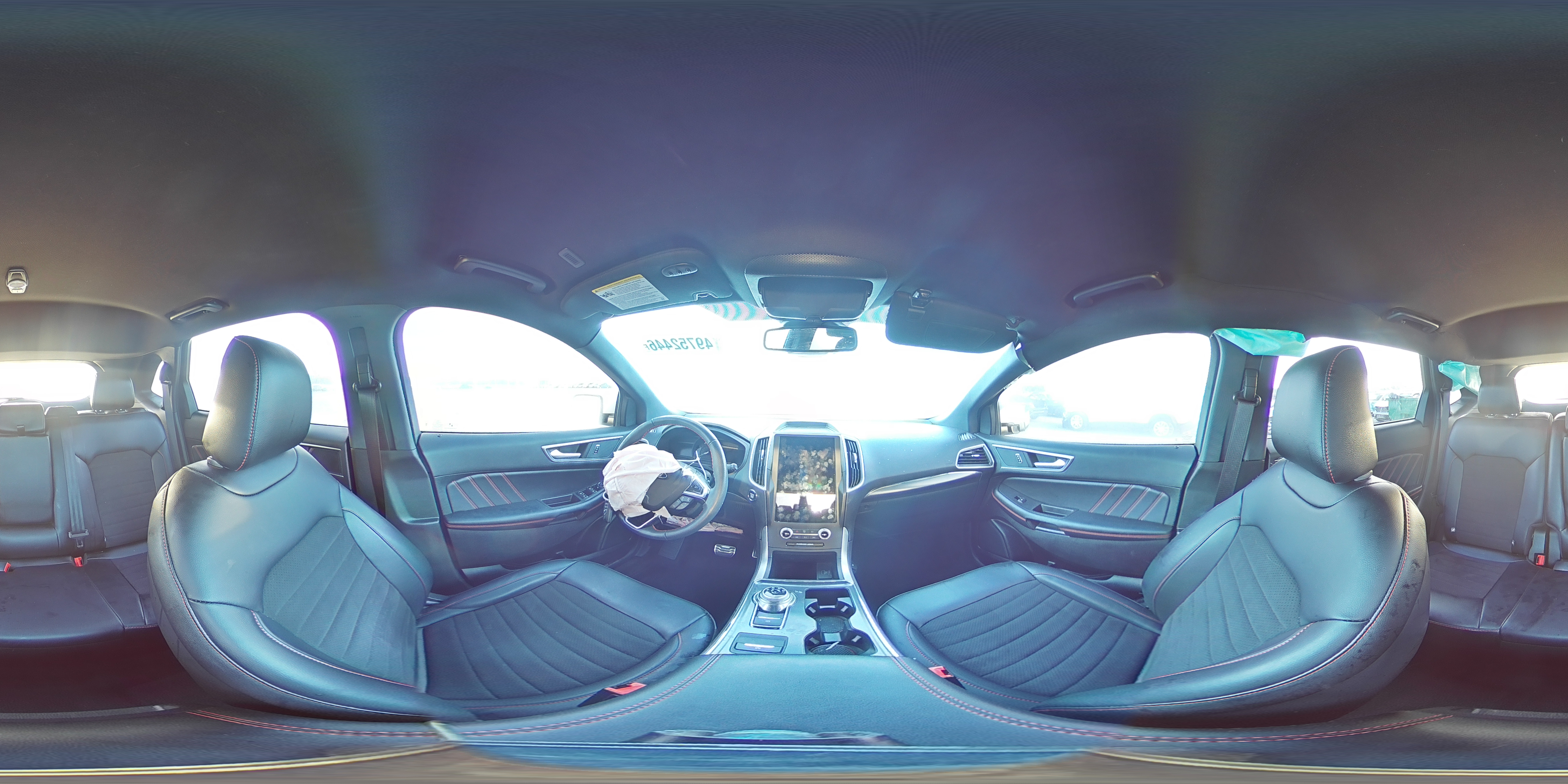 2024 Ford Edge Sel Белый vin: 2FMPK4J98RBA96433