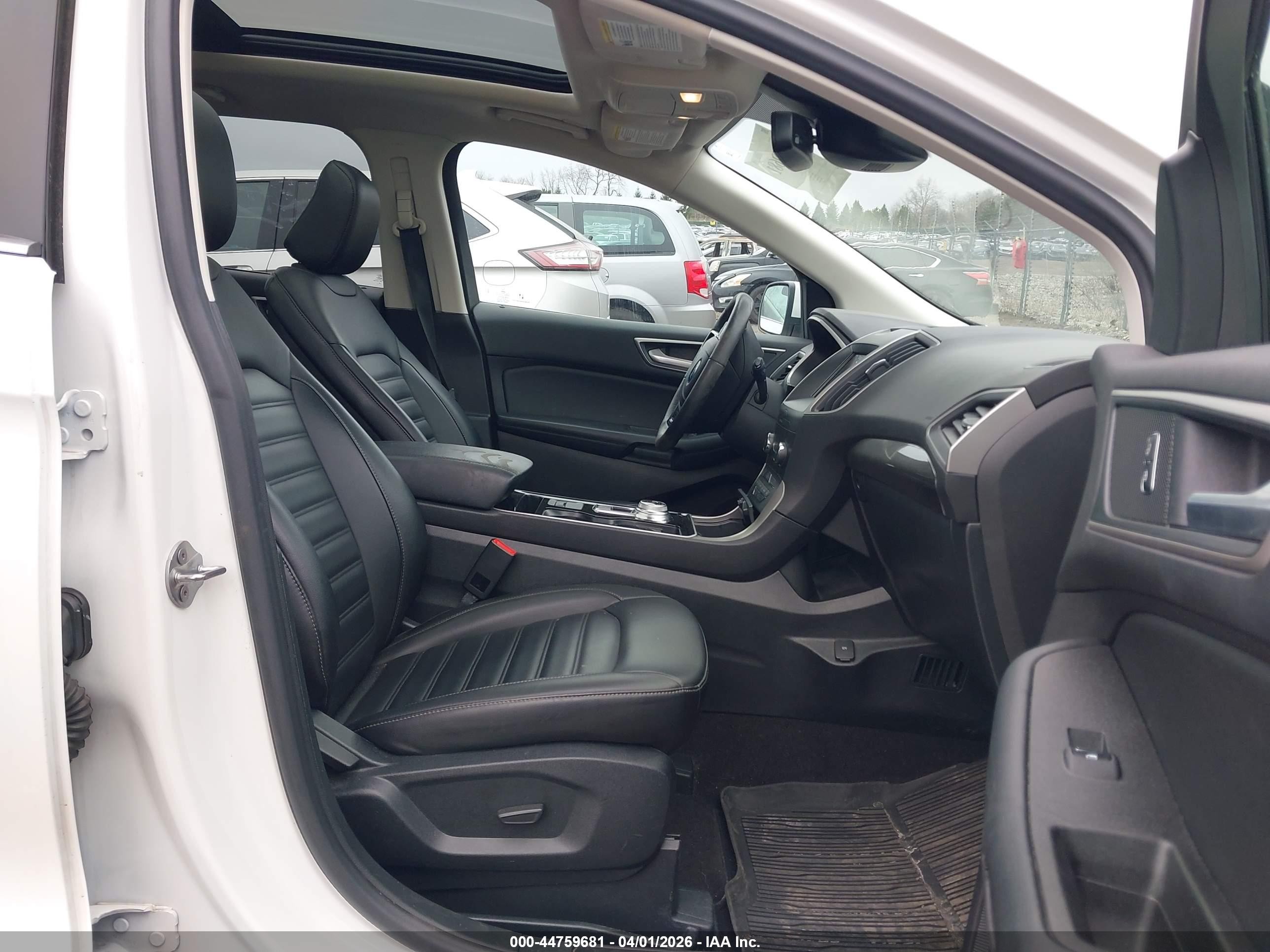 2020 Ford Edge Sel Белый vin: 2FMPK4J99LBB52564