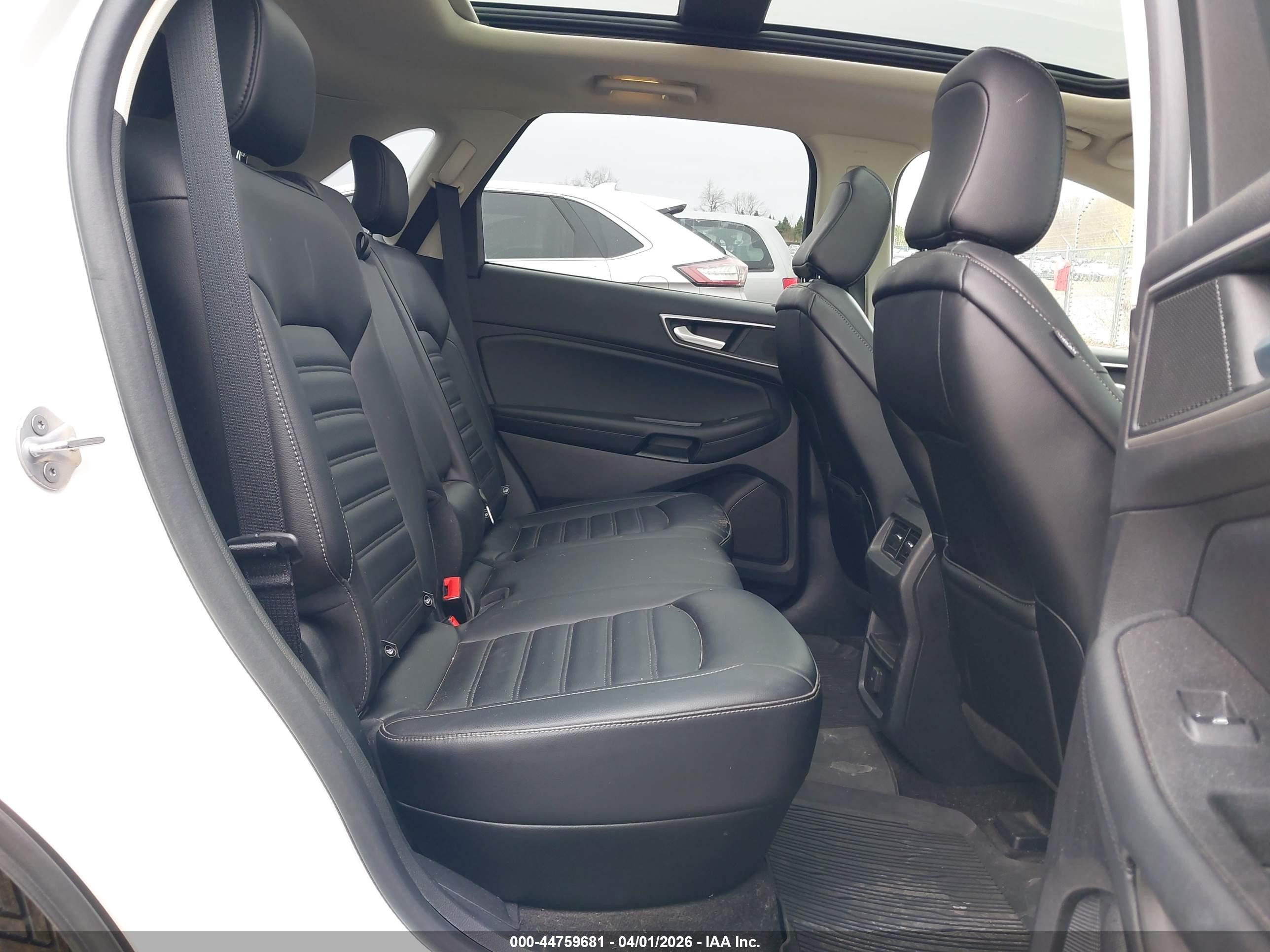 2020 Ford Edge Sel Белый vin: 2FMPK4J99LBB52564