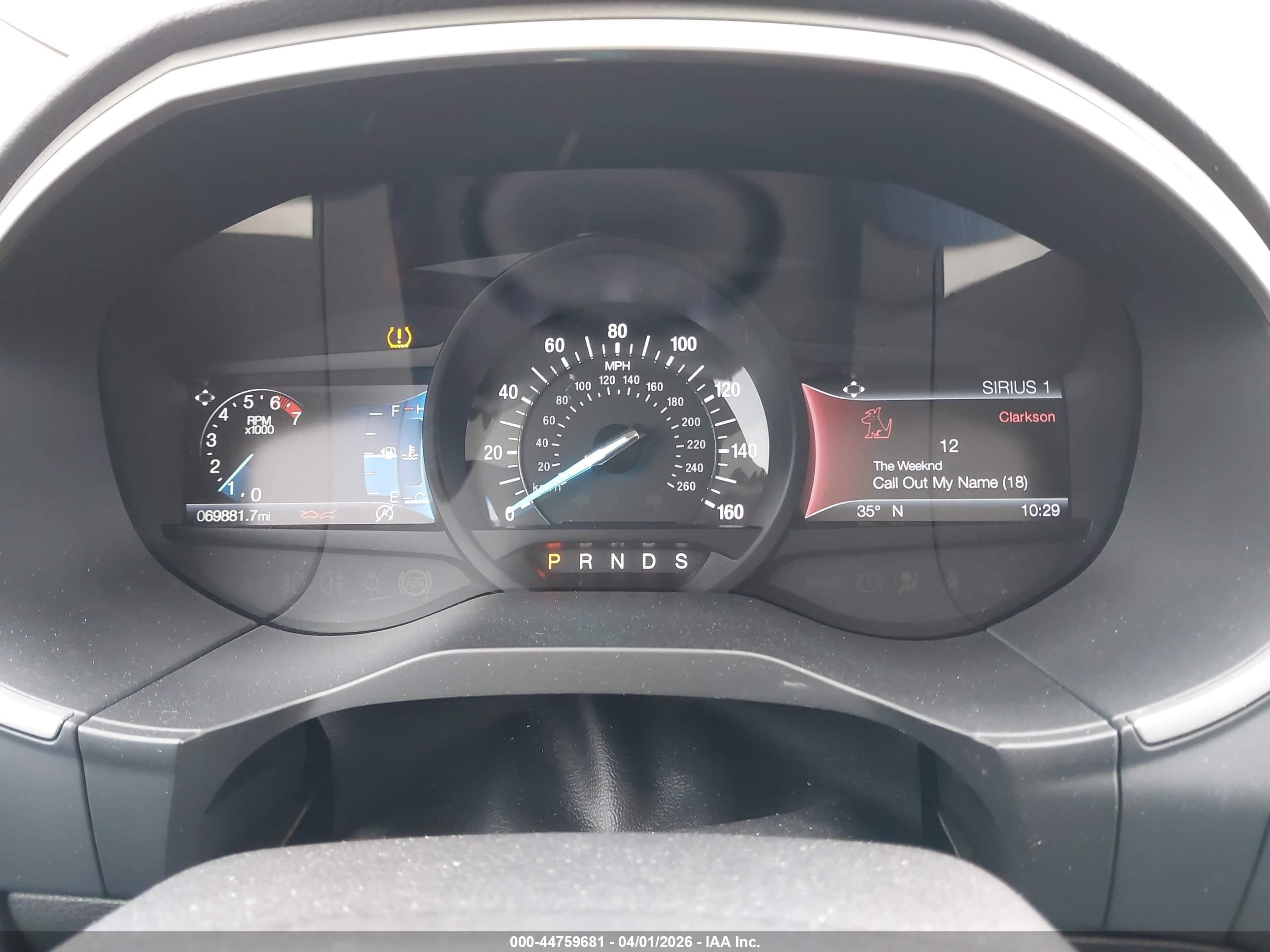 2020 Ford Edge Sel Белый vin: 2FMPK4J99LBB52564