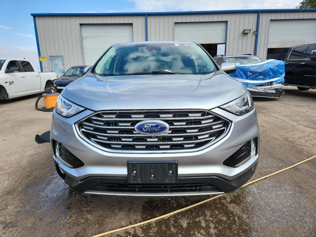 2021 Ford Edge Sel Gray vin: 2FMPK4J99MBA09406
