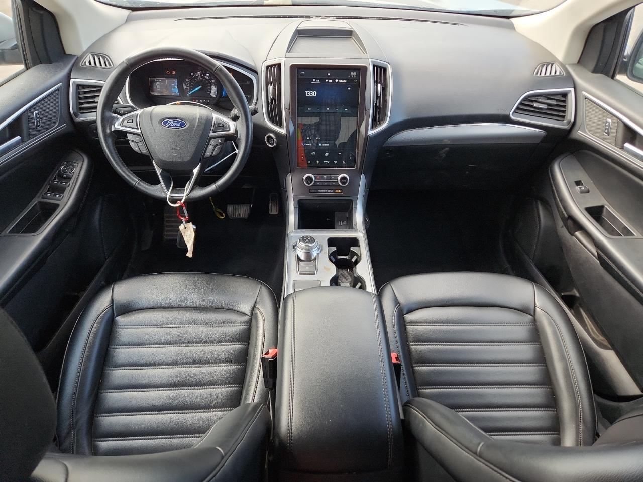 2021 Ford Edge Sel Gray vin: 2FMPK4J99MBA09406
