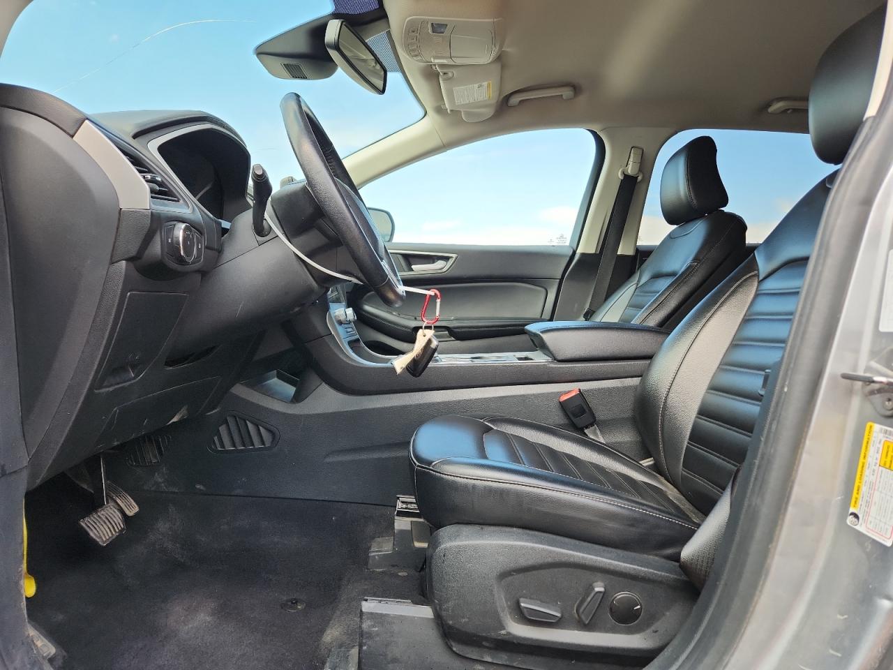 2021 Ford Edge Sel Gray vin: 2FMPK4J99MBA09406