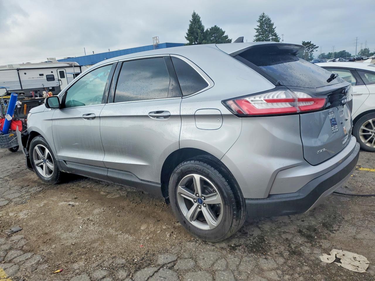 2022 Ford Edge Sel Silver vin: 2FMPK4J99NBA59837