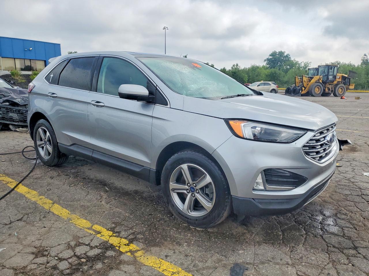 2022 Ford Edge Sel Silver vin: 2FMPK4J99NBA59837