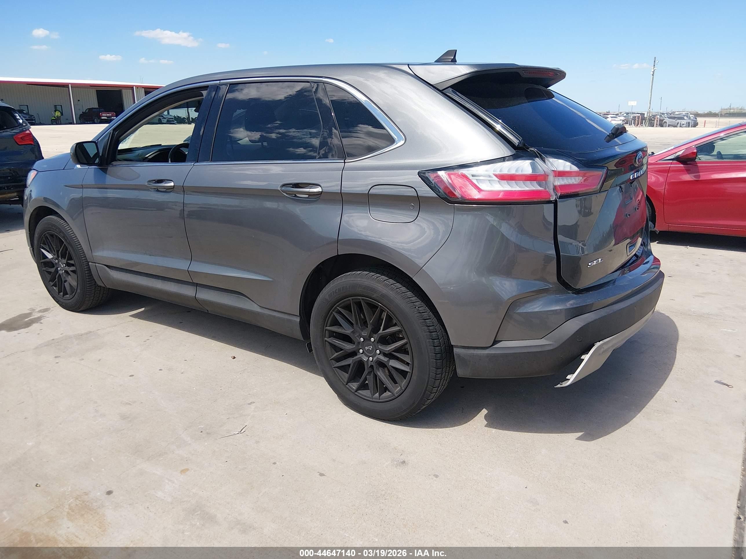 2023 Ford Edge Sel Gray vin: 2FMPK4J99PBA19907