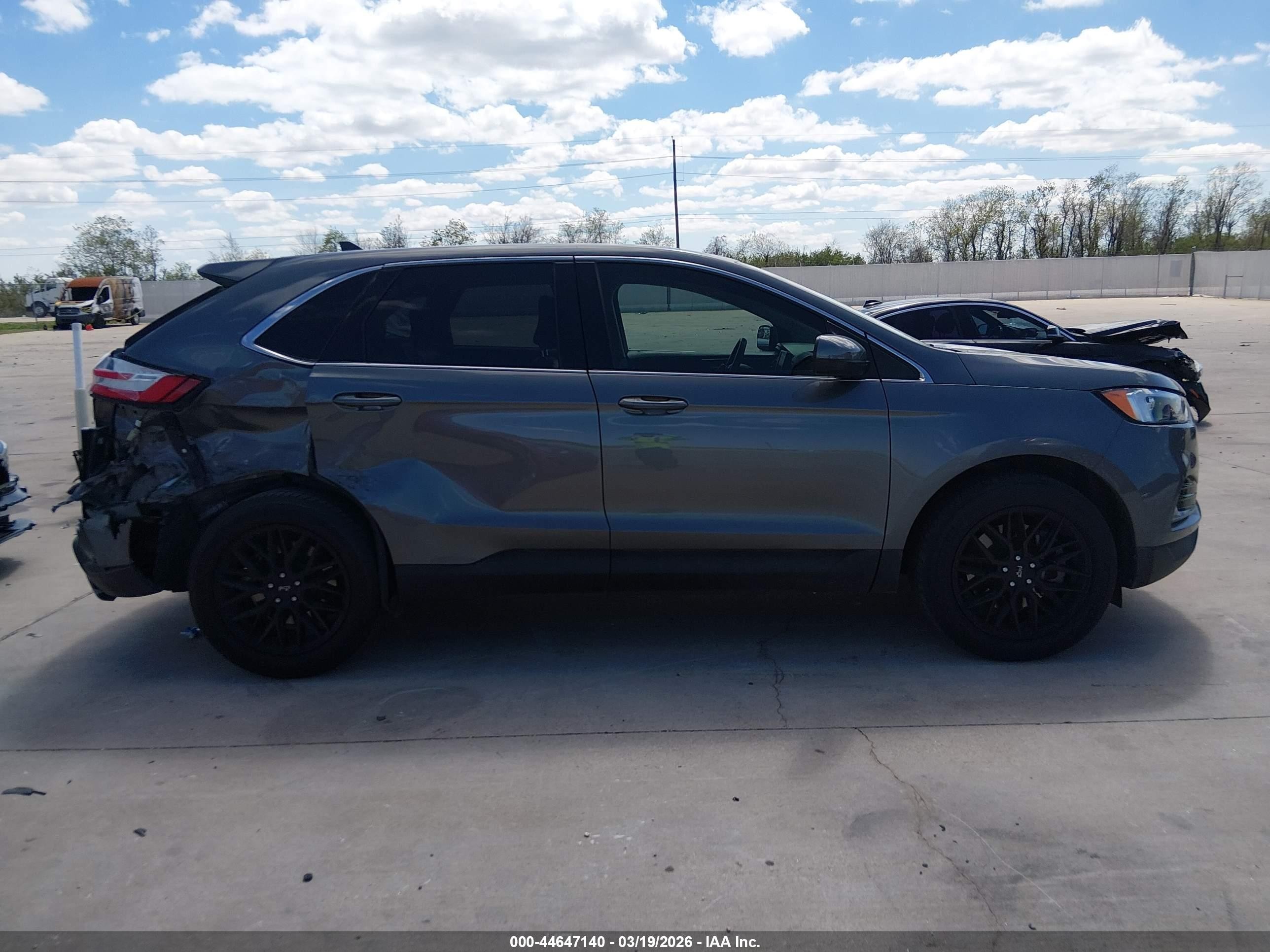 2023 Ford Edge Sel Gray vin: 2FMPK4J99PBA19907