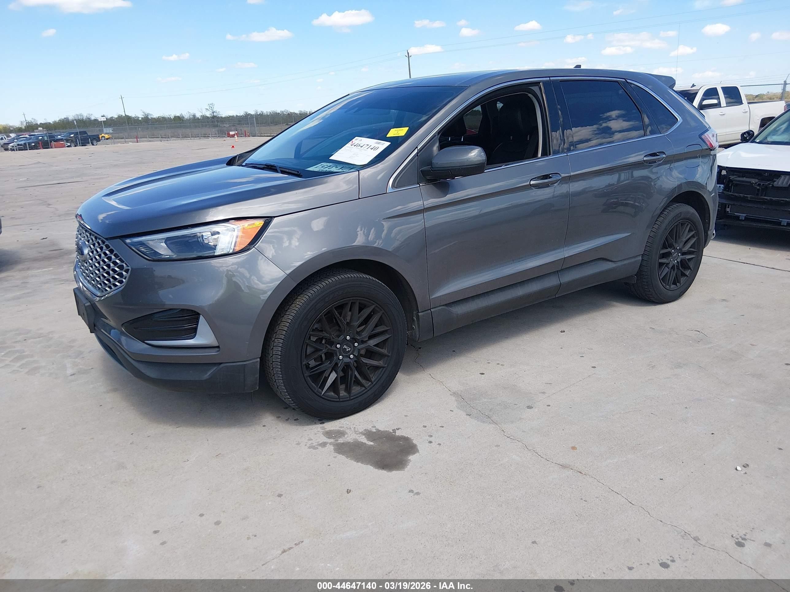 2023 Ford Edge Sel Gray vin: 2FMPK4J99PBA19907