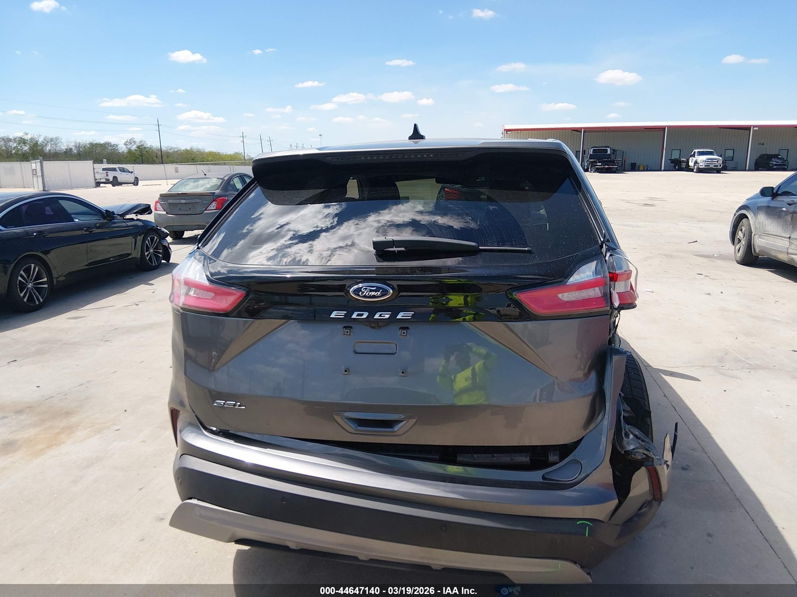2023 Ford Edge Sel Gray vin: 2FMPK4J99PBA19907