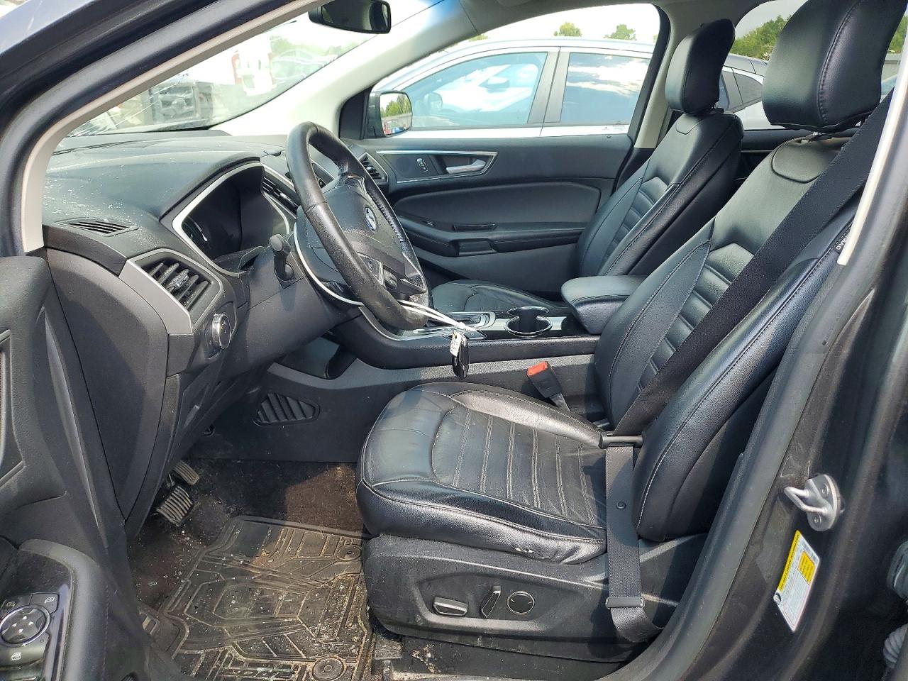 2016 Ford Edge Sel Gray vin: 2FMPK4J9XGBC08906