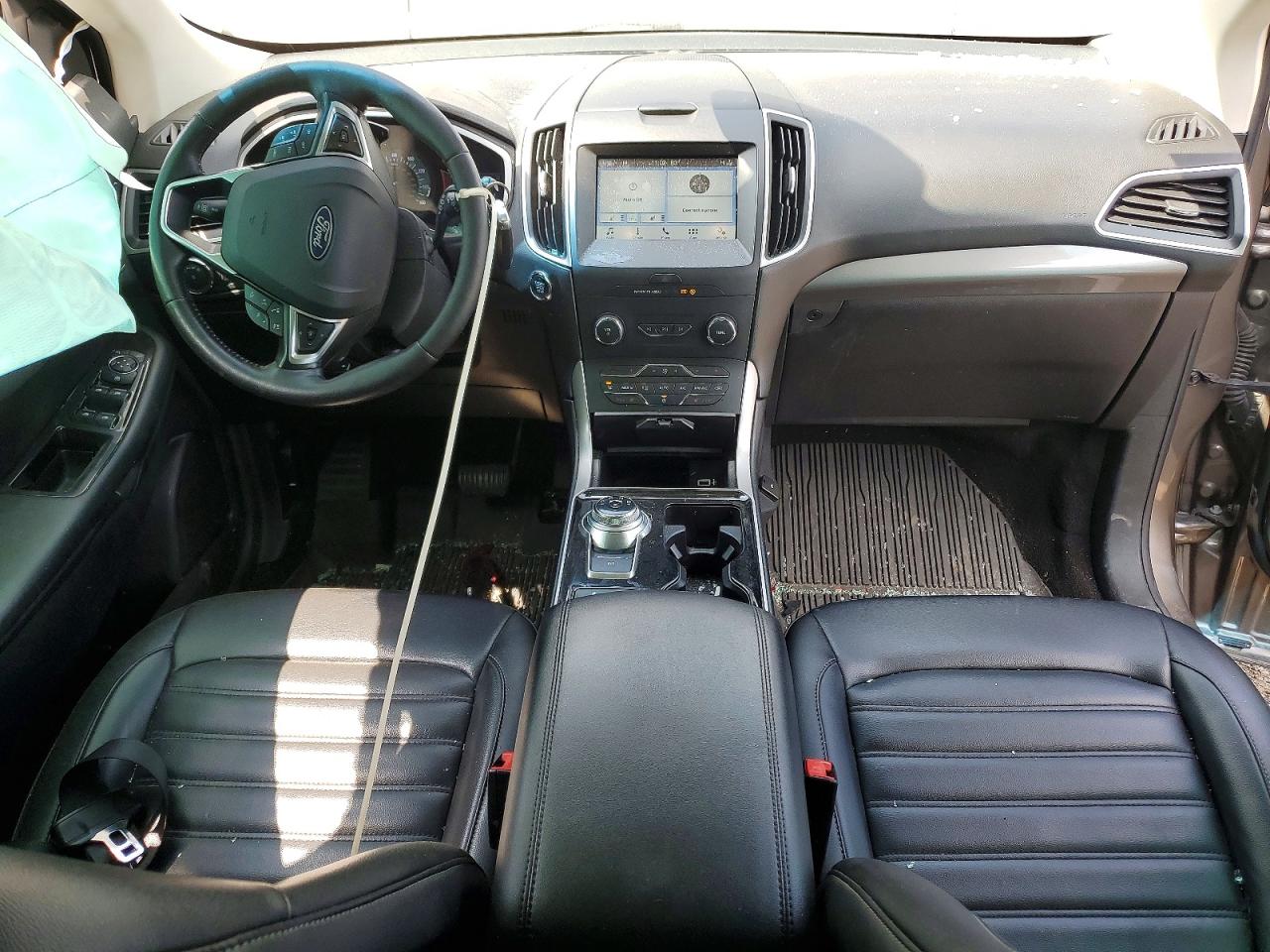 2019 Ford Edge Sel Желто-коричневый vin: 2FMPK4J9XKBB80162