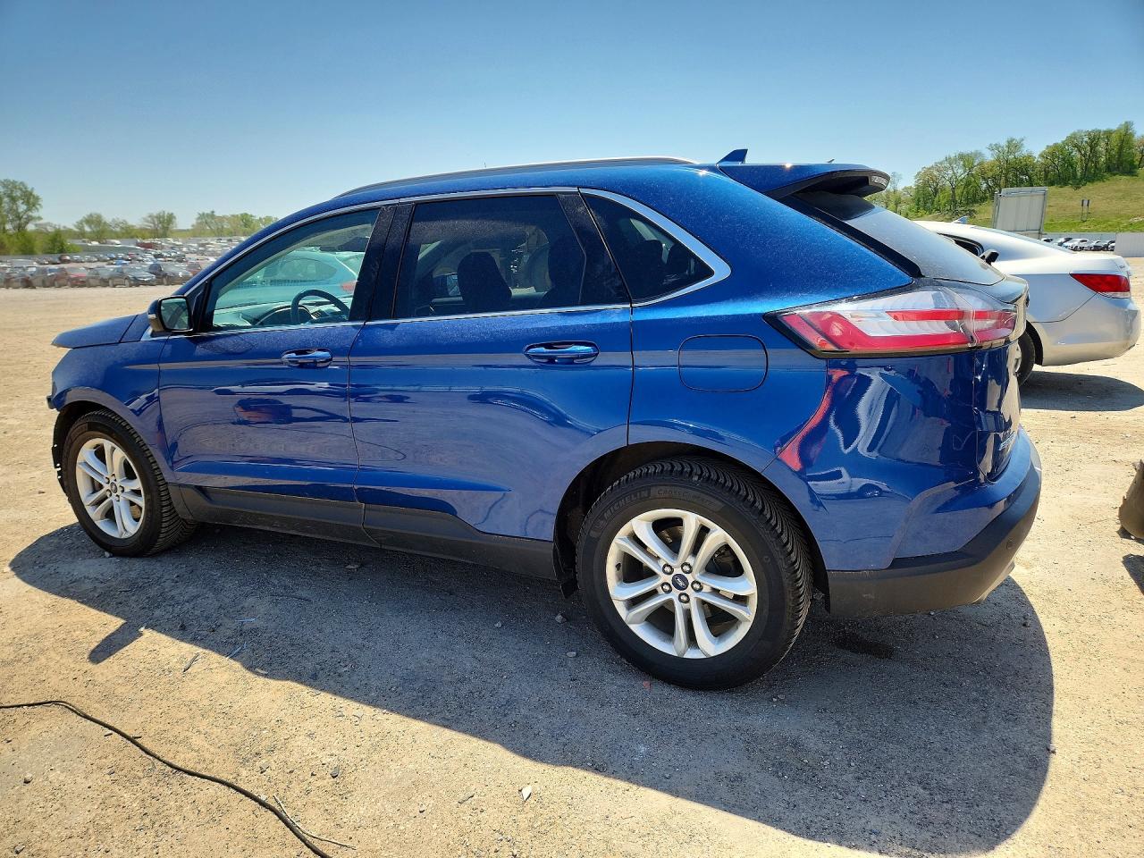 2020 Ford Edge Sel Blue vin: 2FMPK4J9XLBA06447