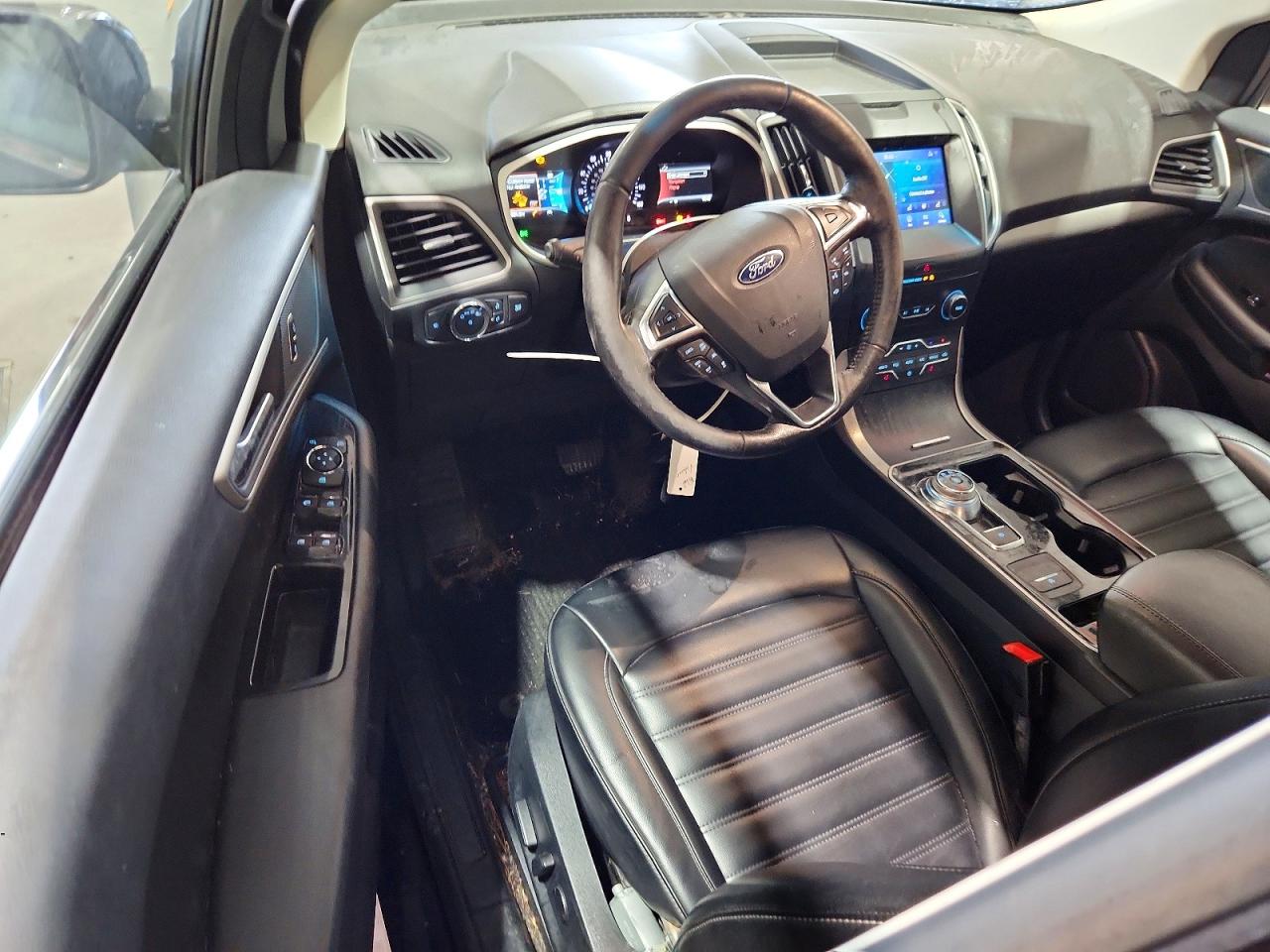 2020 Ford Edge Sel Black vin: 2FMPK4J9XLBA22163