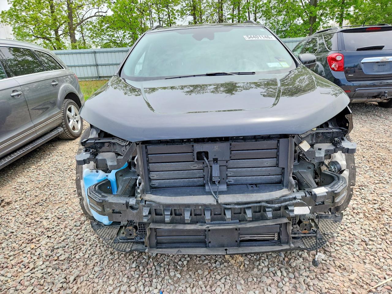2022 Ford Edge Sel Черный vin: 2FMPK4J9XNBA58504