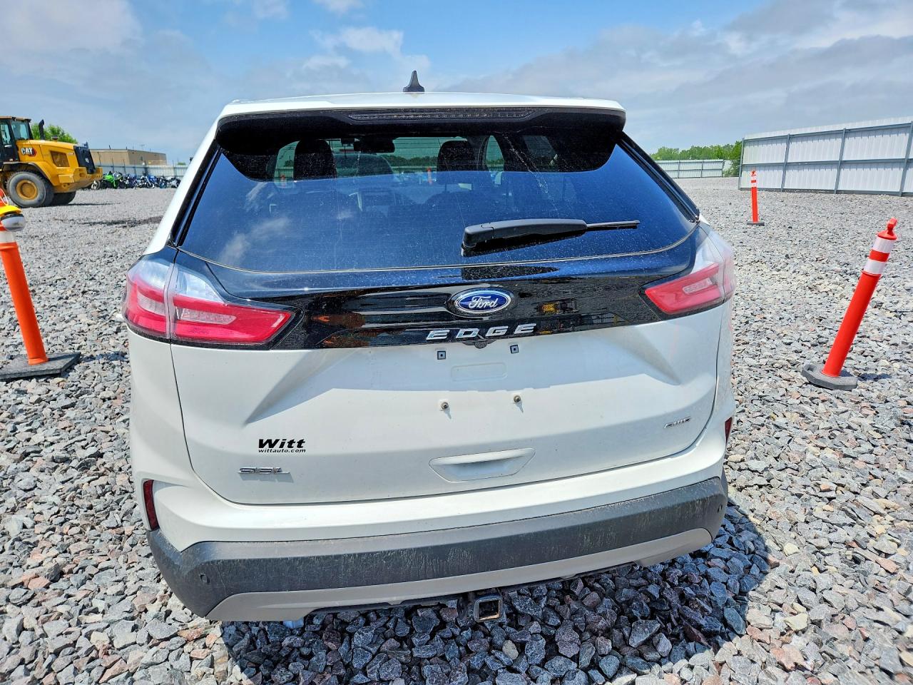 2024 Ford Edge Sel White vin: 2FMPK4J9XRBB17234