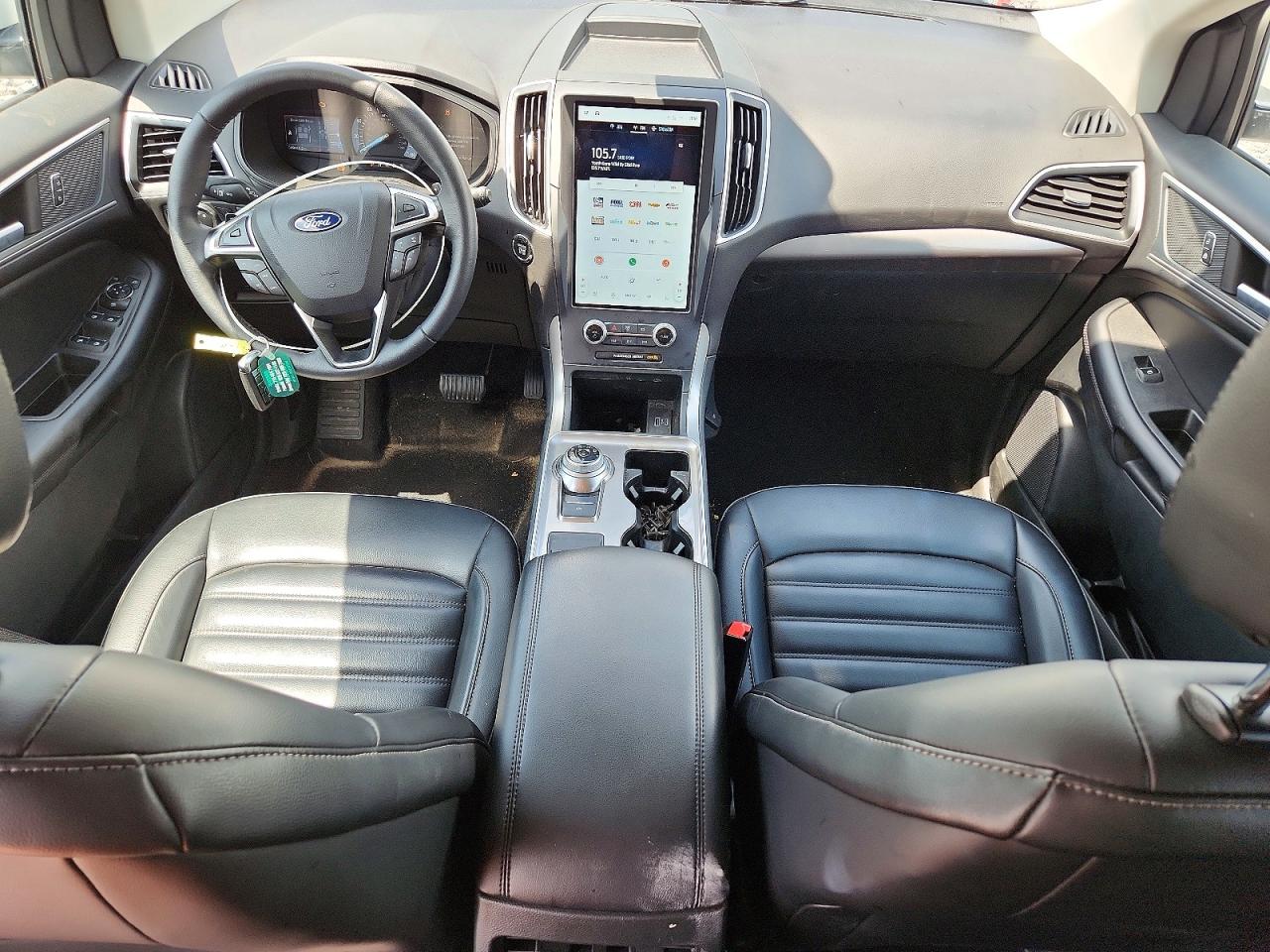 2024 Ford Edge Sel White vin: 2FMPK4J9XRBB17234