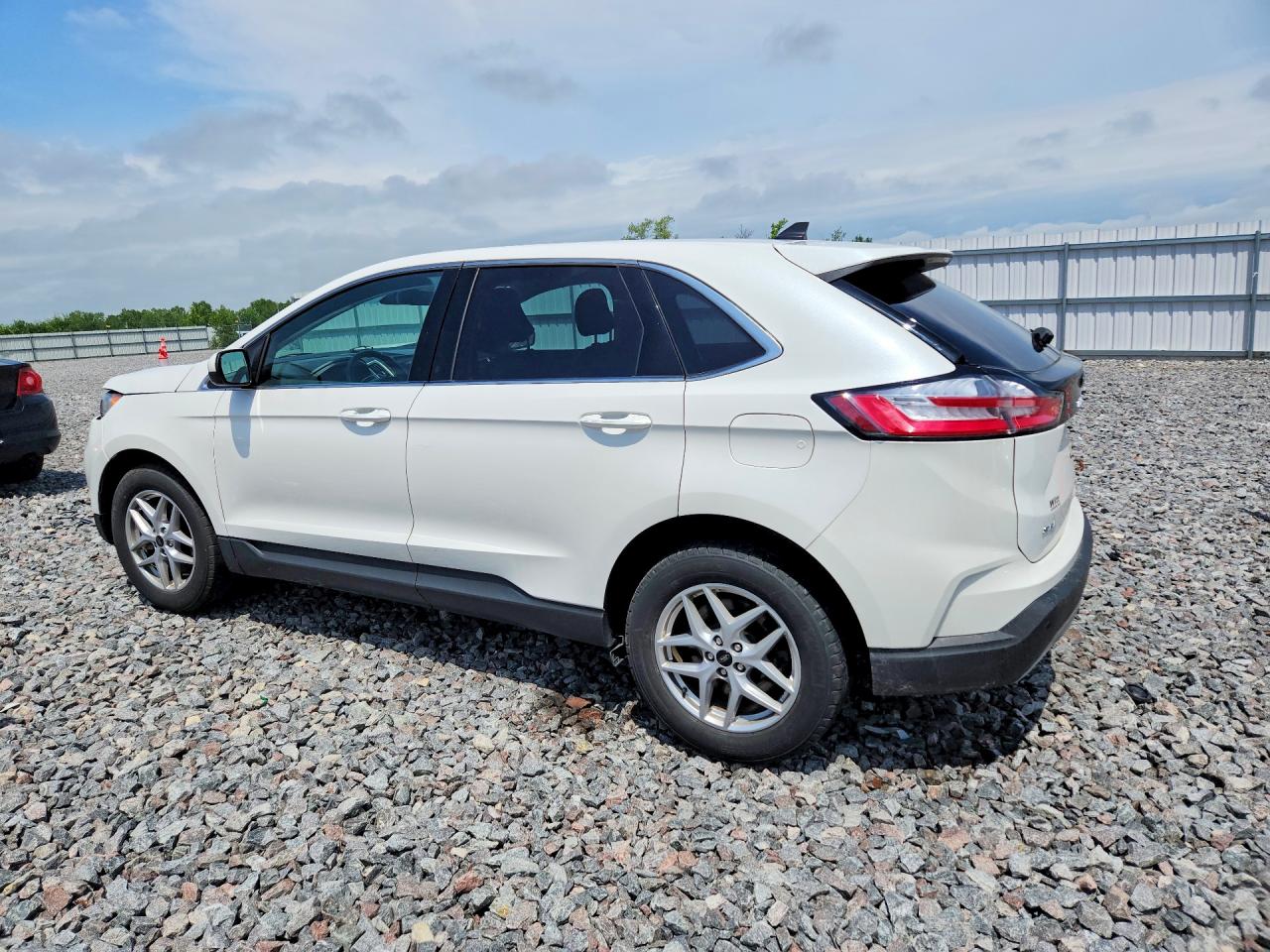 2024 Ford Edge Sel White vin: 2FMPK4J9XRBB17234