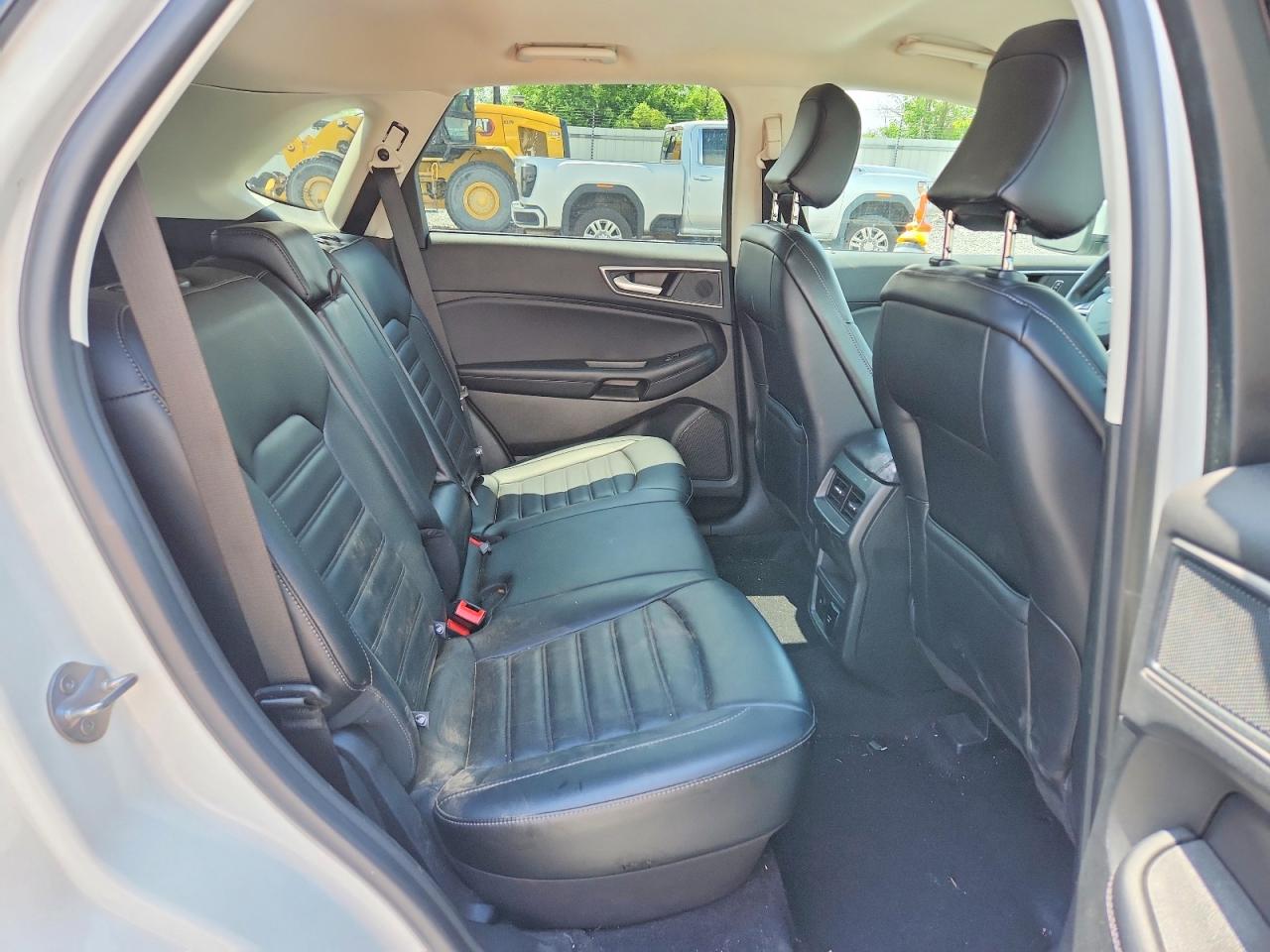 2024 Ford Edge Sel White vin: 2FMPK4J9XRBB17234