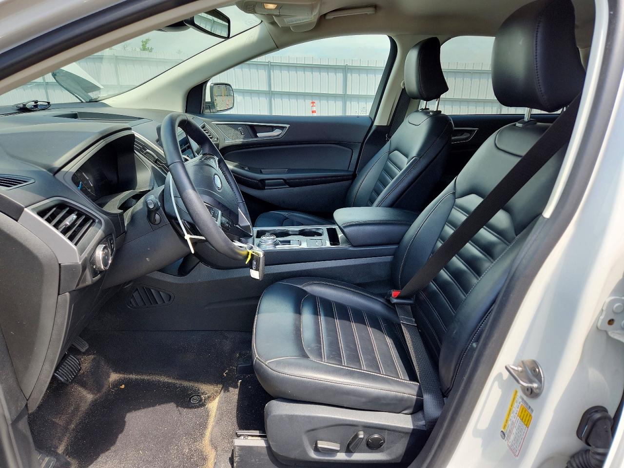 2024 Ford Edge Sel White vin: 2FMPK4J9XRBB17234