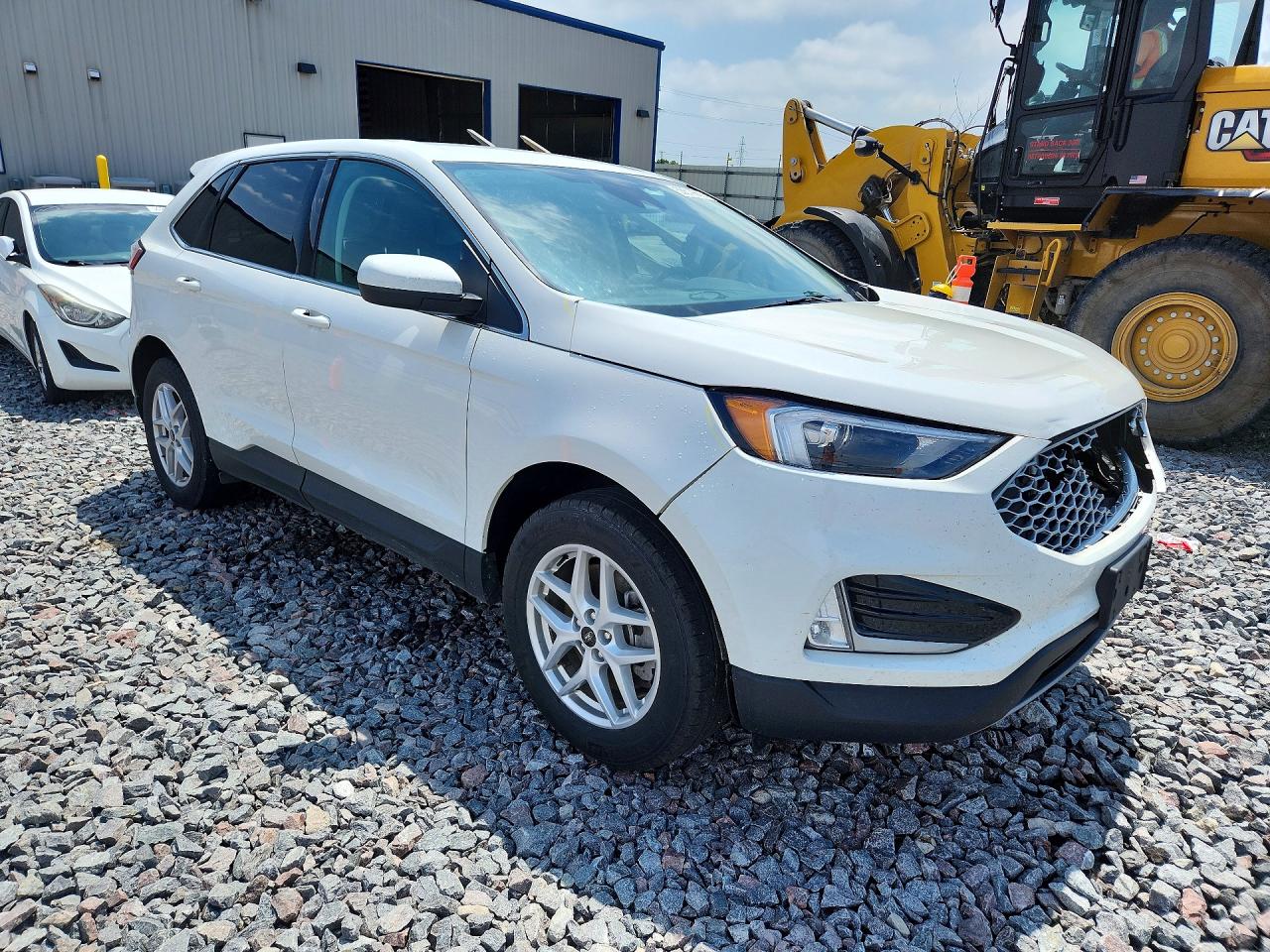2024 Ford Edge Sel White vin: 2FMPK4J9XRBB17234