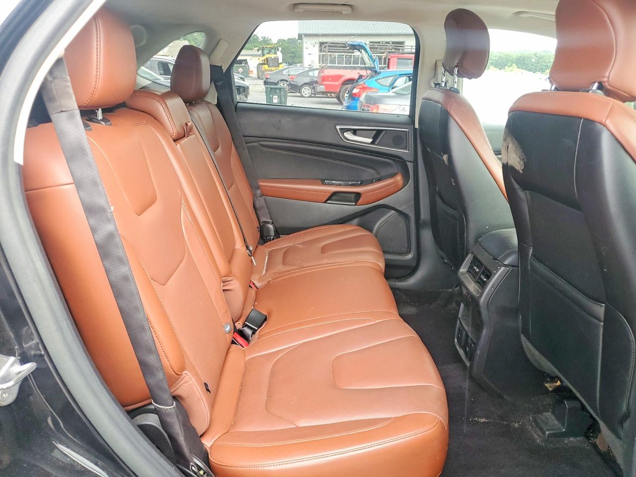 2015 Ford Edge Titanium Black vin: 2FMPK4K80FBB88234