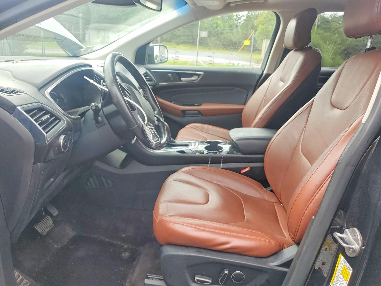 2015 Ford Edge Titanium Black vin: 2FMPK4K80FBB88234